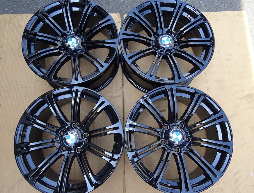 Alu disky černé pro BMW, 17", 5x120, ET 34, šířka 8J