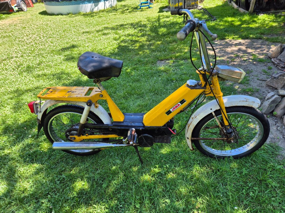 Babetta 207 s kartičkou, původní žlutá 10.