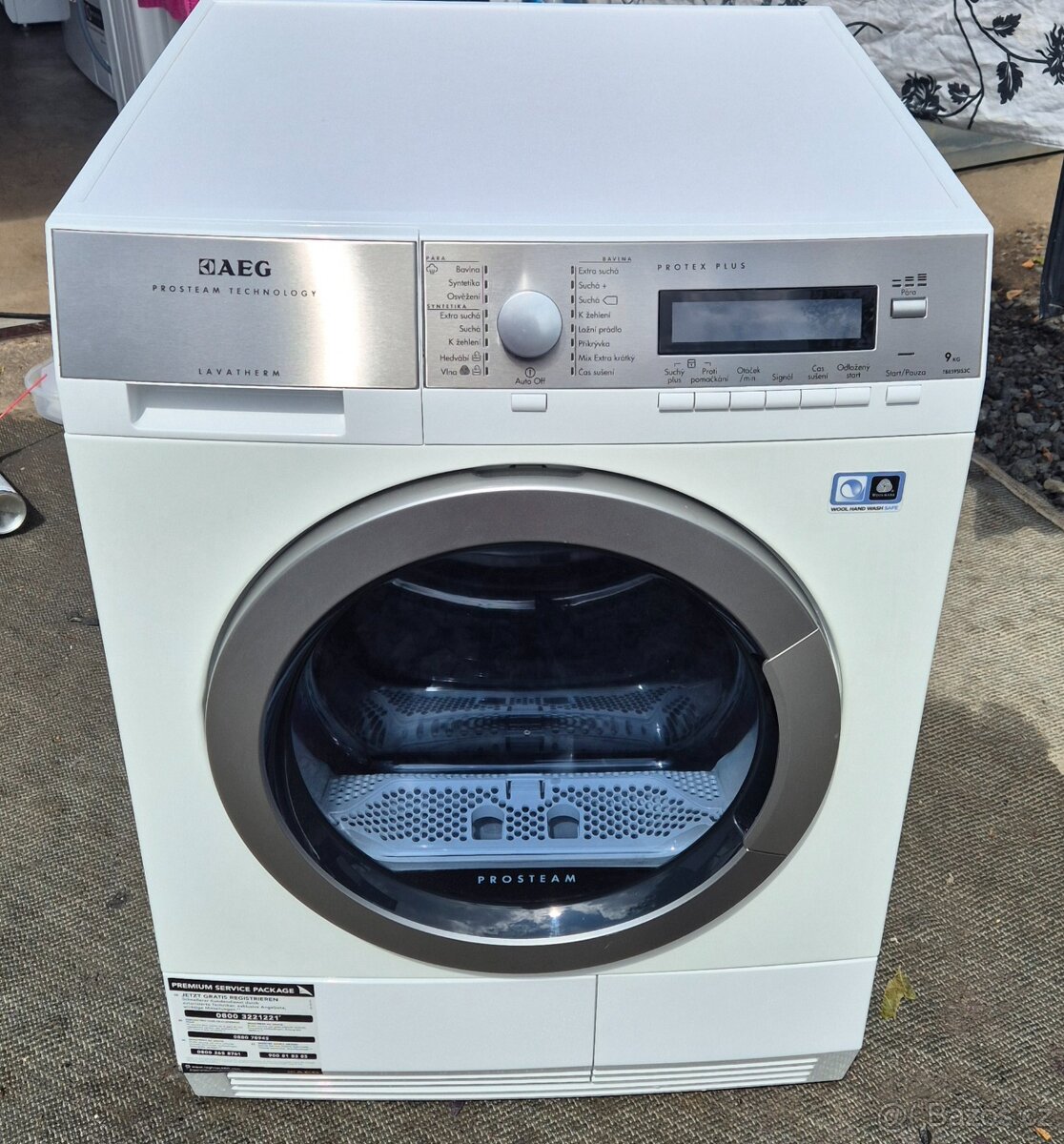 AEG A+++ KONDENZAČNÍ, ZÁRUKA DOPRAVA INSTALACE