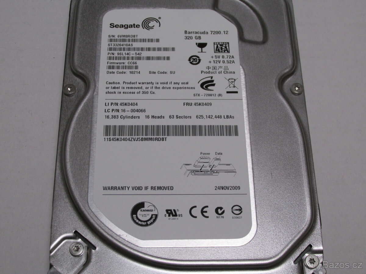 Seagate Barracuda 7200.12 - 320GB