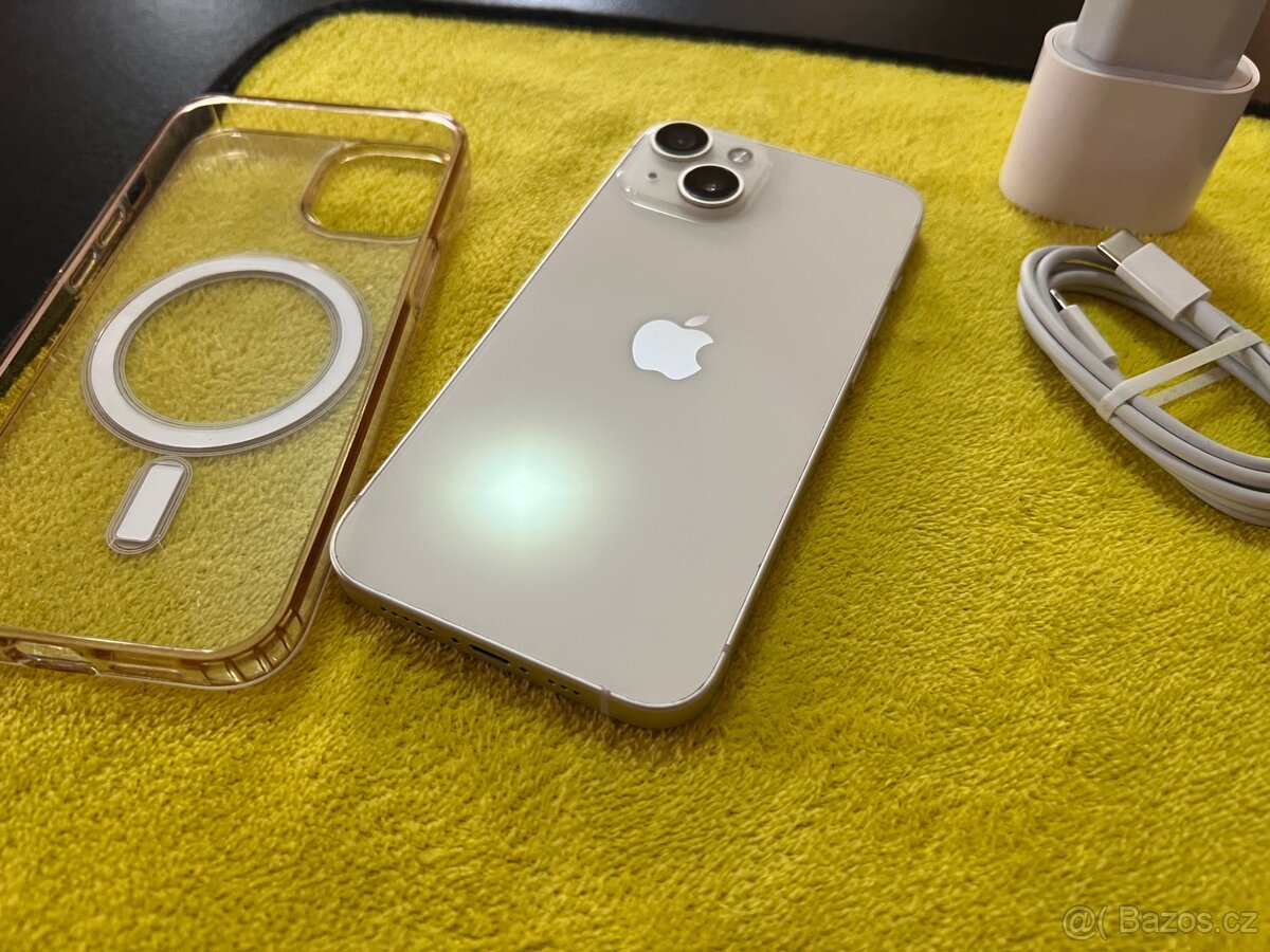 📱 iPhone 13 128GB Bílý | Perfektní stav 🔥
