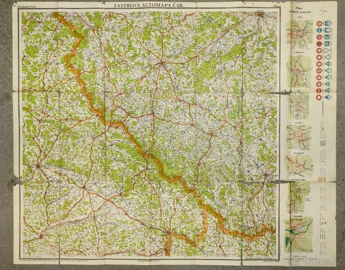Vilímkova mapa a švýcarský kalendář r. 1927