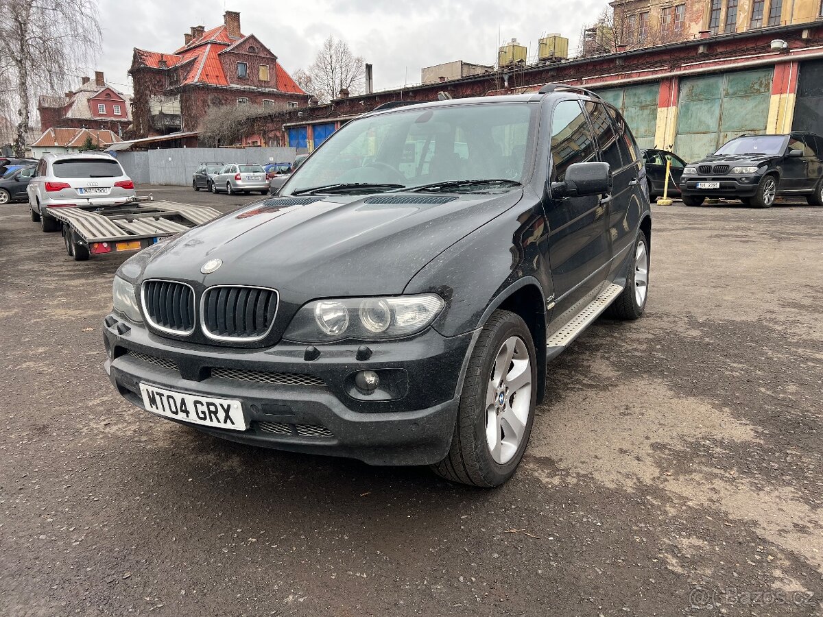 Bmw x5 e53 facelift 3.0d 160kw blacksaphire na ND