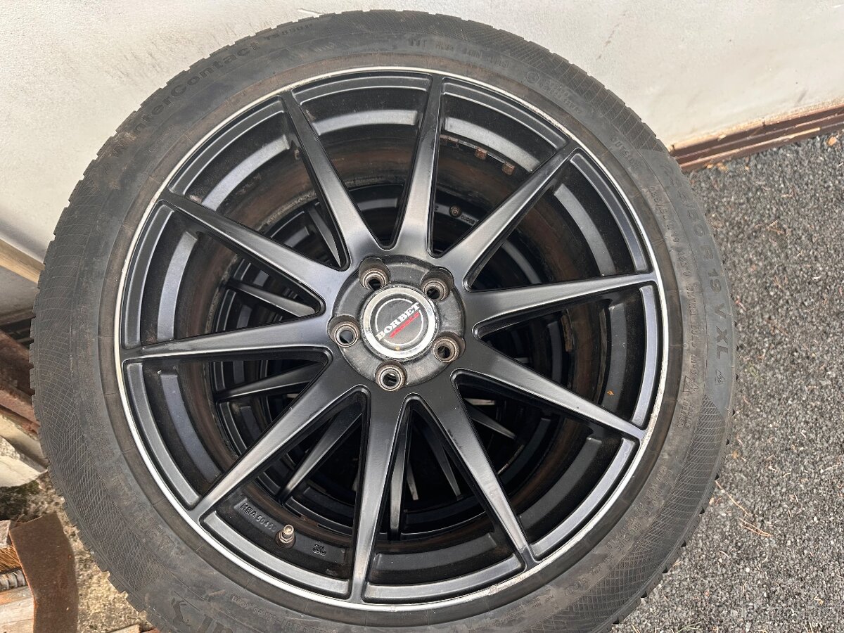 ZIMNÍ SADA ALU KOLA R19" Tiguan Kodiaq 235/50/R19