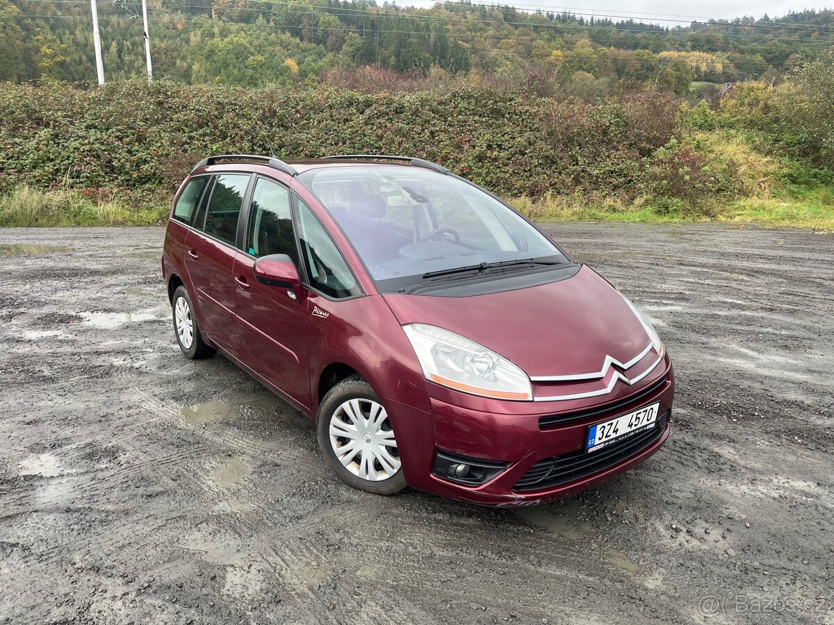 Citroën C4 Grand Picasso 1.6 HDi 80kW, 1. majitel, ČR