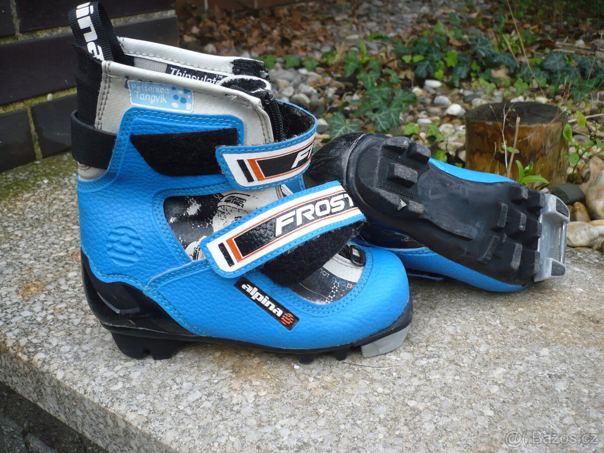Dětské boty na běžky Alpina velikost 27