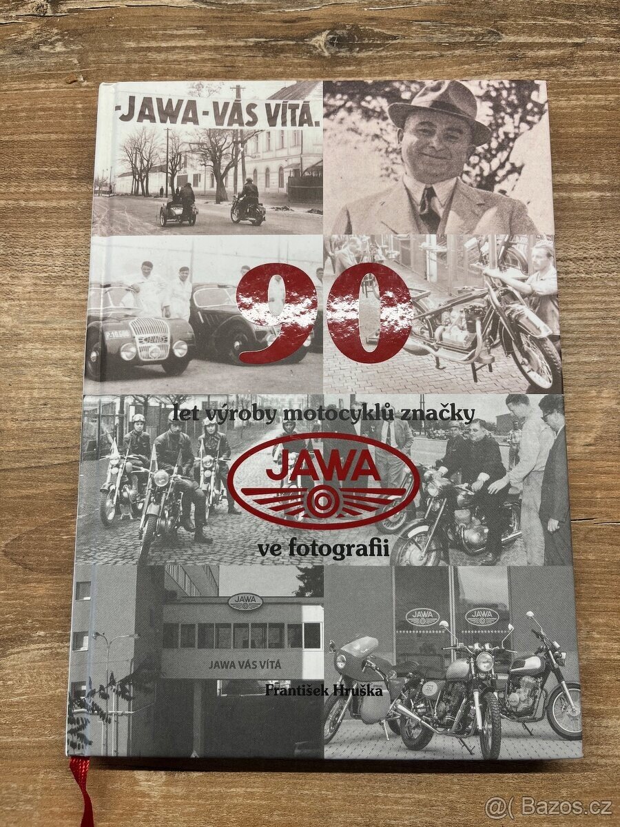 90 let výroby motocyklů značky Jawa ve fotografii