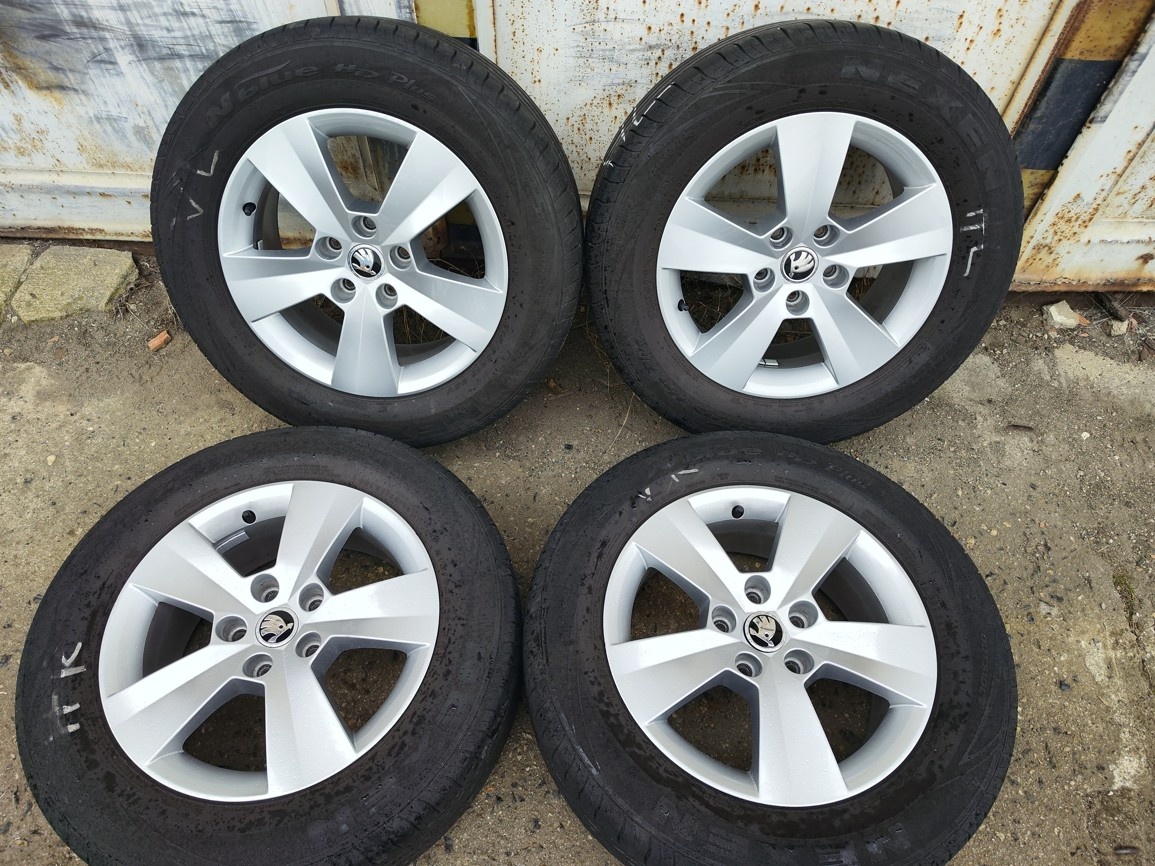 16"letní alu sada Orion 5x112 origo Škoda Superb 3 Passat B
