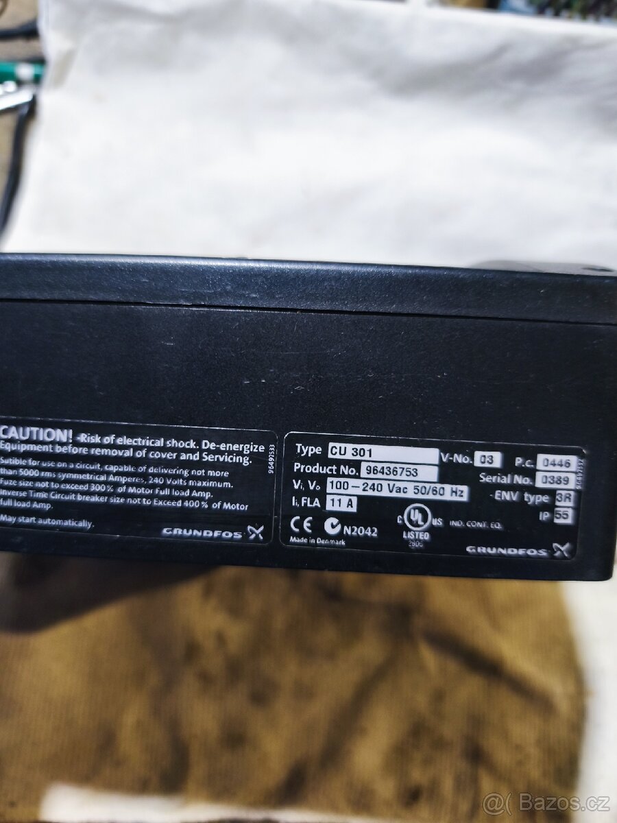 Ovládací jednotka Grundfos SQE čerpadel