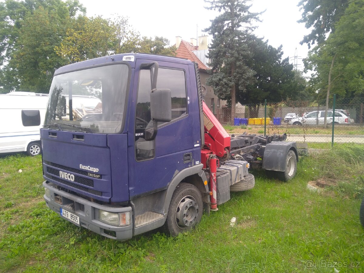 Iveco ml 80 eurocargo kontejner hr. Ruka