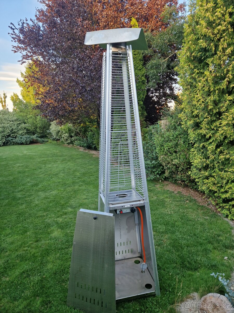 Plynový ohřívač Meva Pyramida   - nový, nutno dokoupit díl