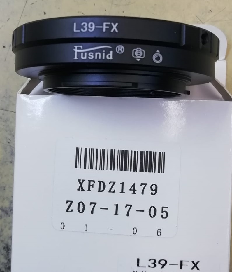 adaptér L39 na FUJI X mount