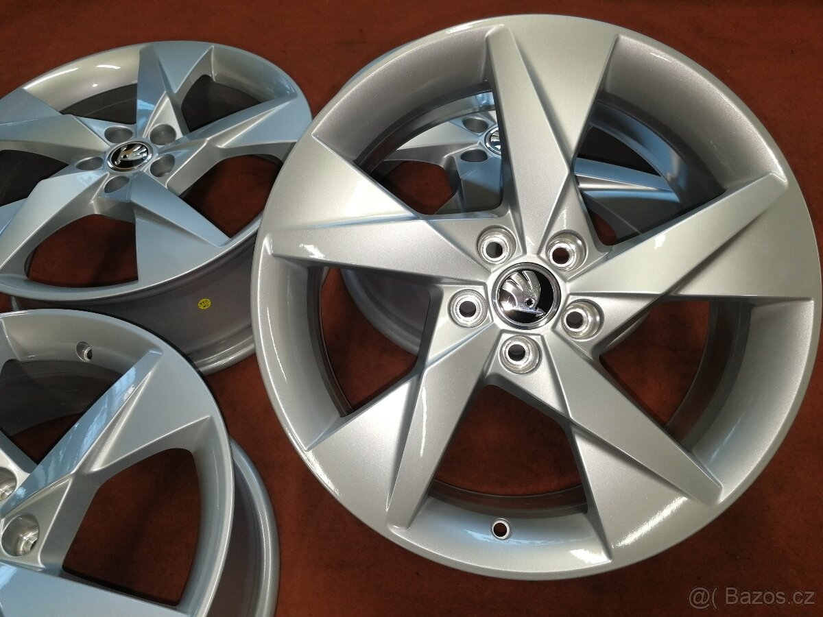 nové kola škoda kamiq scala 17"