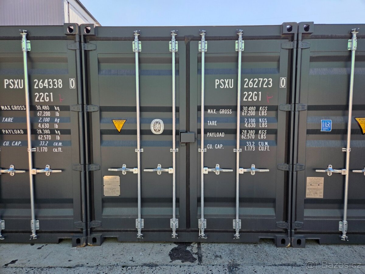 Kontejner 20' DC – čistý, vodotěsný, připravený k použití