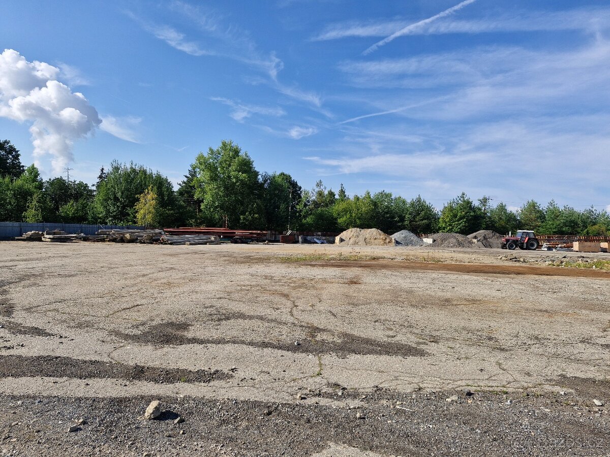 Pronájem zpevněné plochy Kramolín okres Třebíč