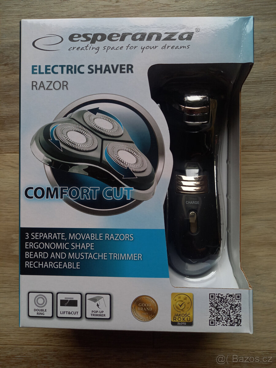 Holicí Strojek Esperanza Razor EBG002K nový