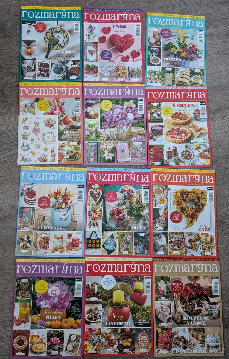 Rozmarýna - všechny vydání za tento rok