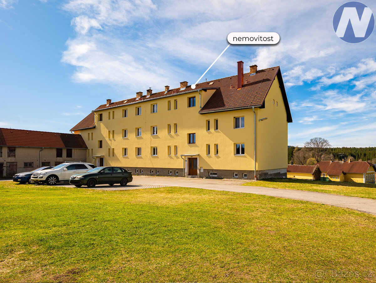 Prodej, byt 3+1 75m2 s garáží, Arnoštov, Křišťanov