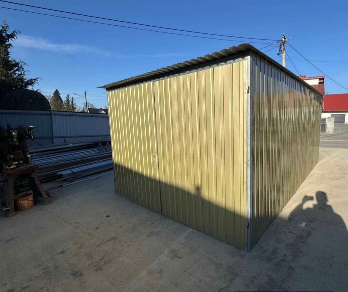 PLECHOVÁ GARÁŽ 3x5