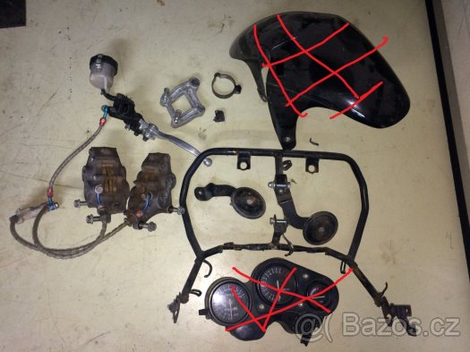 Suzuki GSXR750W díly 92-95