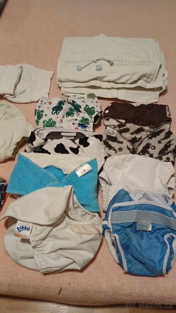 Látkové vkládací plenky