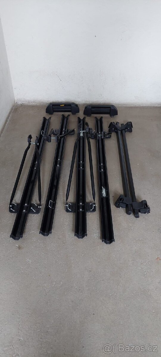 Příčníky + nosiče kol a lyží