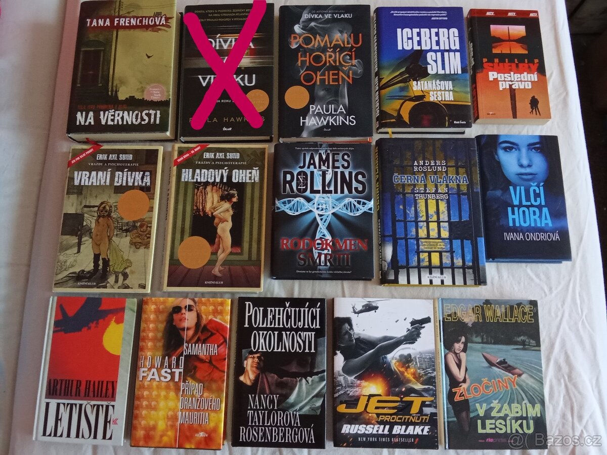 Thrillery, detektivky