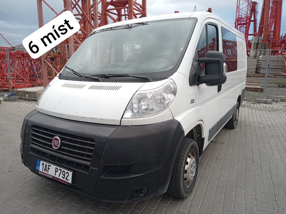 Ducato 6 míst 2007 2.2 74kw