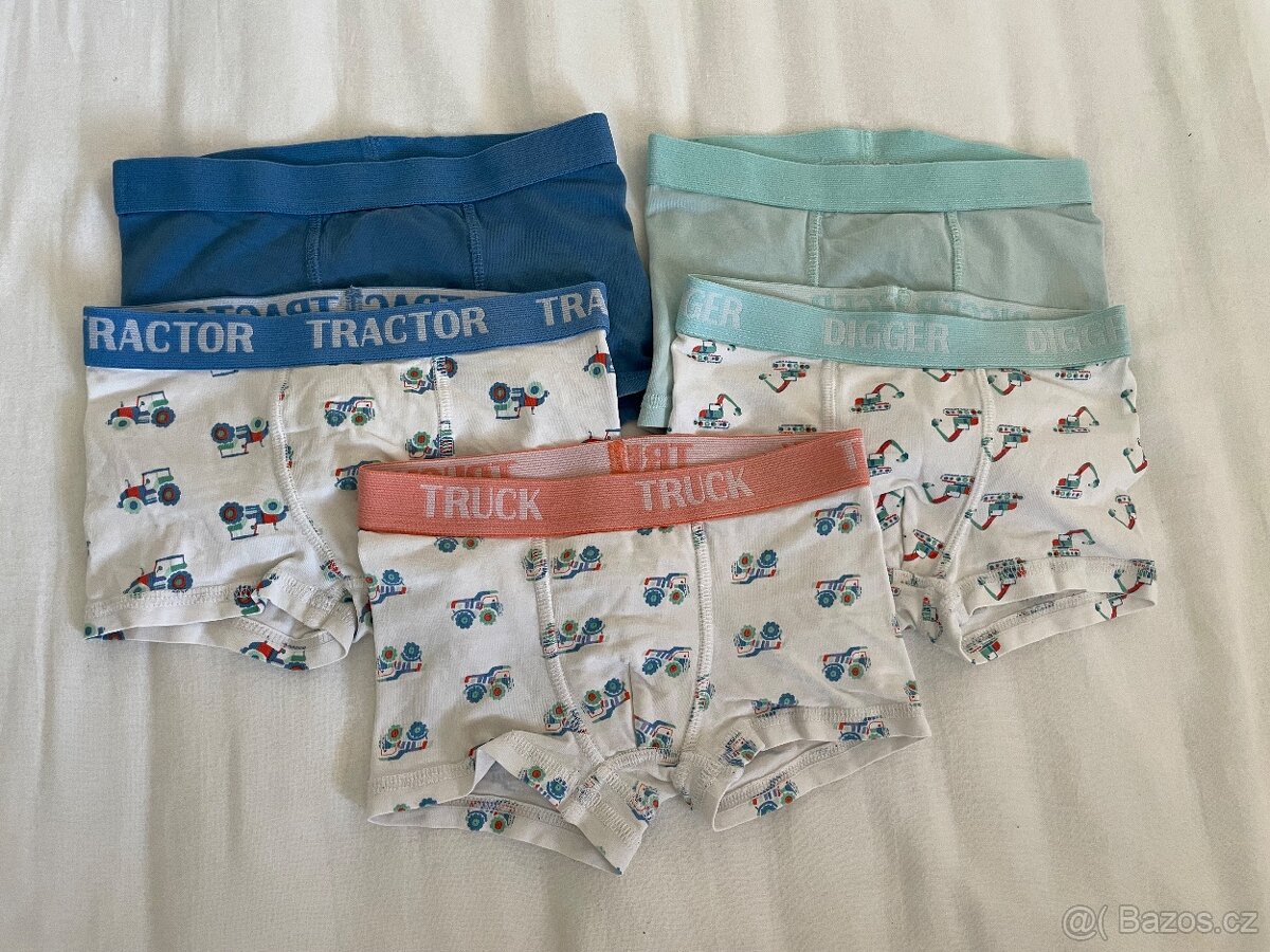 trenýrky H&M, Lindex