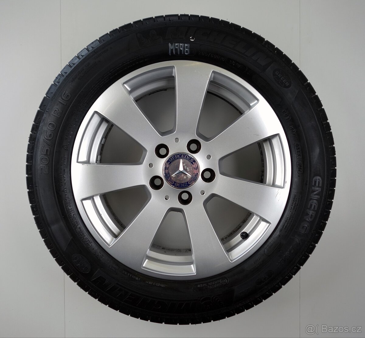 Mercedes C W204 - Originání 16" alu kola - Letní pneu