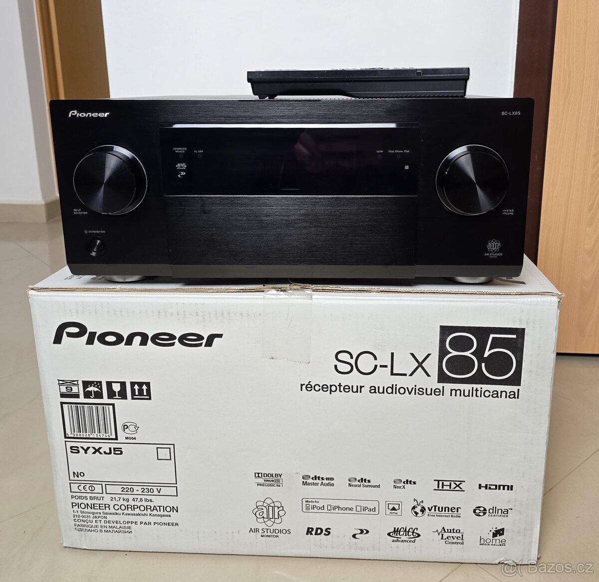 Pioneer SC-LX85 / Apple Airplay / Vykonny / THX