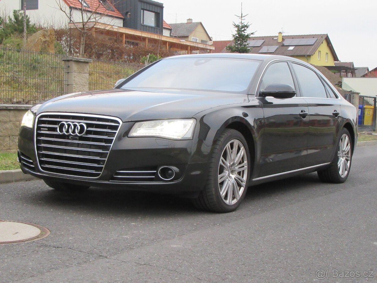 AUDI A8 4,2 TDI Quattro long 2012, 236 tkm, 1 majitel