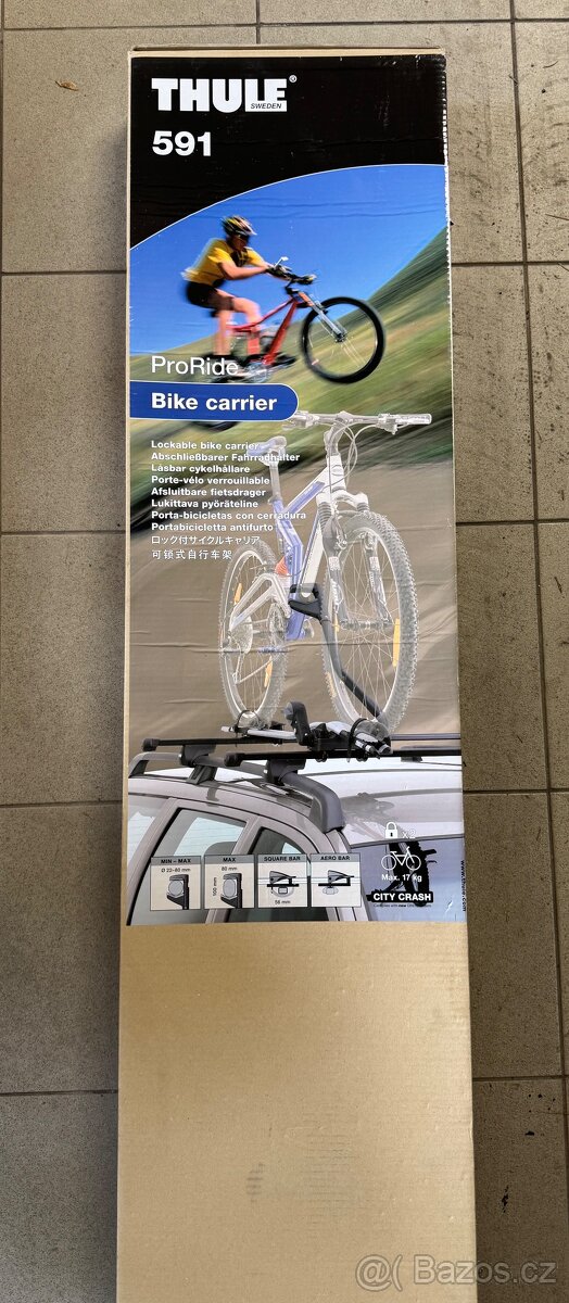 Střešní nosič kol Thule ProRide 3 ks