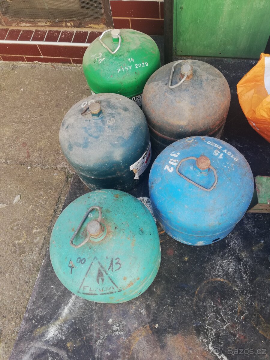 Propanbutanová tlaková láhev 2kg