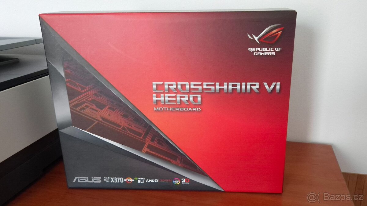 ZAMLUVENO - ASUS ROG CROSSHAIR VI HERO X370