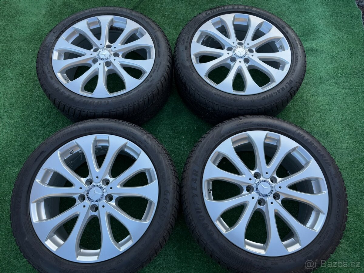 Originál alu kola Mercedes E-class 5x112 R18 zima