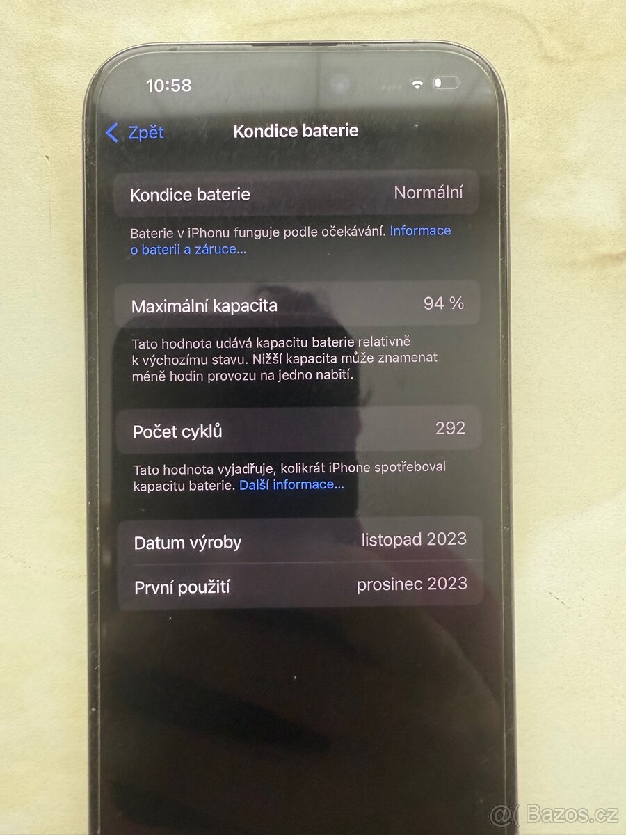 iPhone 15 pro 256gb REZRVACE