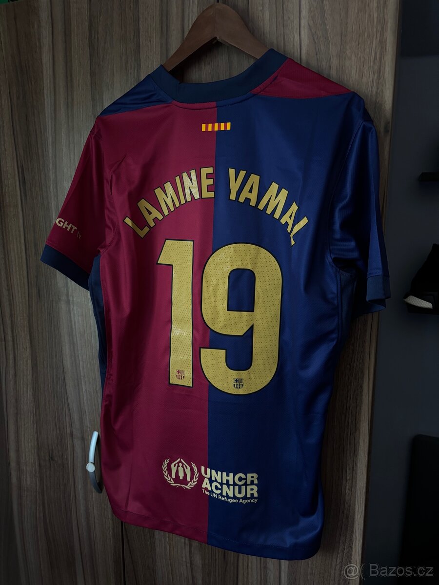 FC Barcelona X Travis Scott Lamine Yamal domácí dres 19