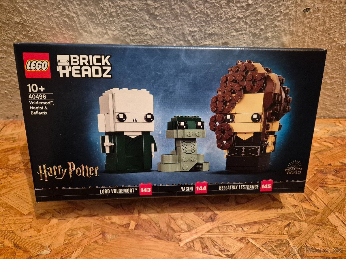 LEGO BrickHeadz 40496 Voldemort Nagini a Bellatrix
