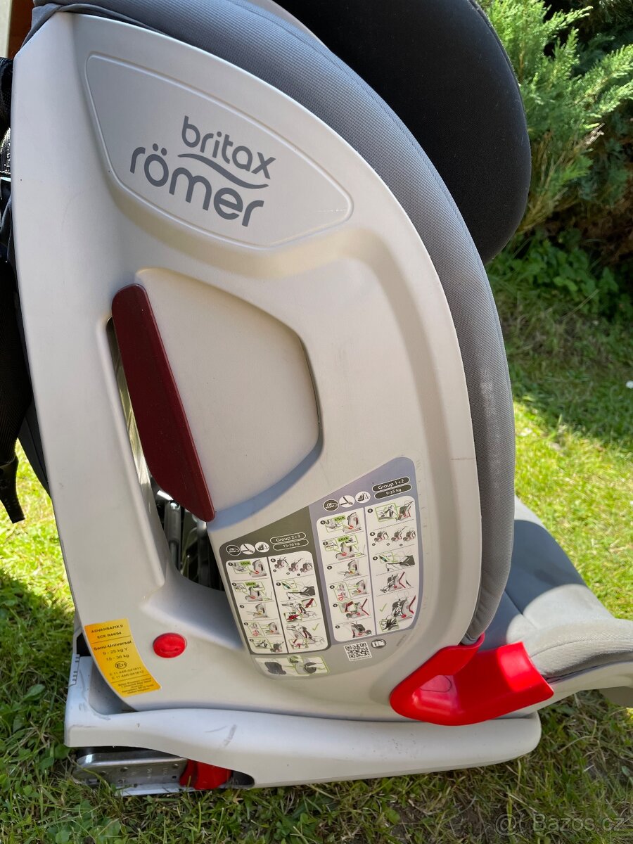 Autosedačka Britax roomer advansafix II 9-36kg