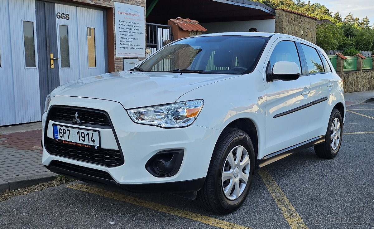 Mitsubishi ASX 1.6, 86 kW, koupeno v ČR, 1.majitel