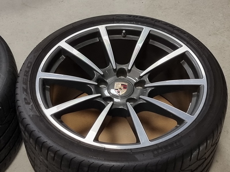 originál alu PORSCHE 911 991 Classic II 20" 5x130 R20 s pneu
