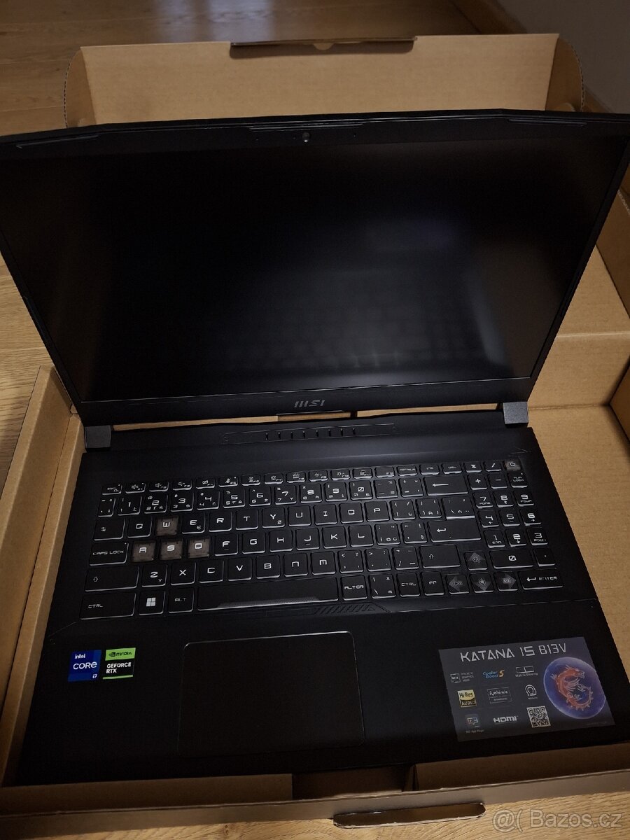 Herní msi notebook