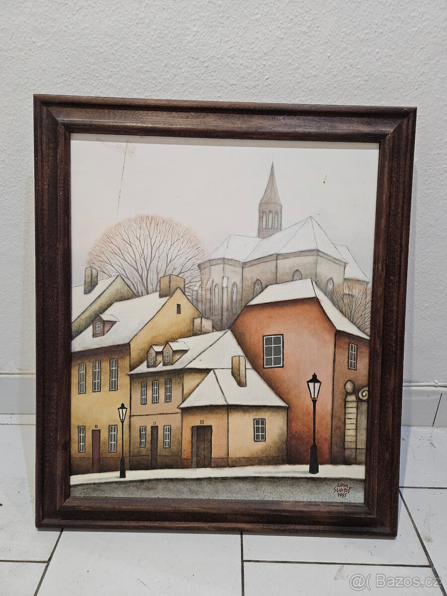 Prodám obrazy Ivana Svatoše