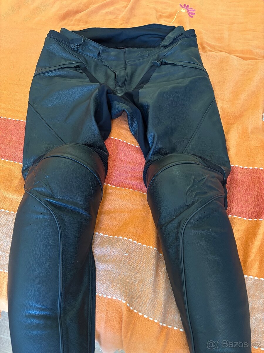 Kožené motokalhoty Alpinestars