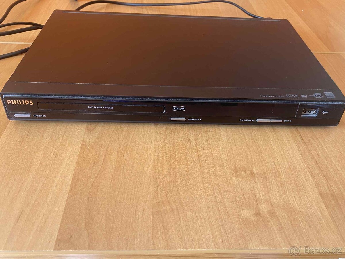 Phillips DVD přehrávač DVP3260/12