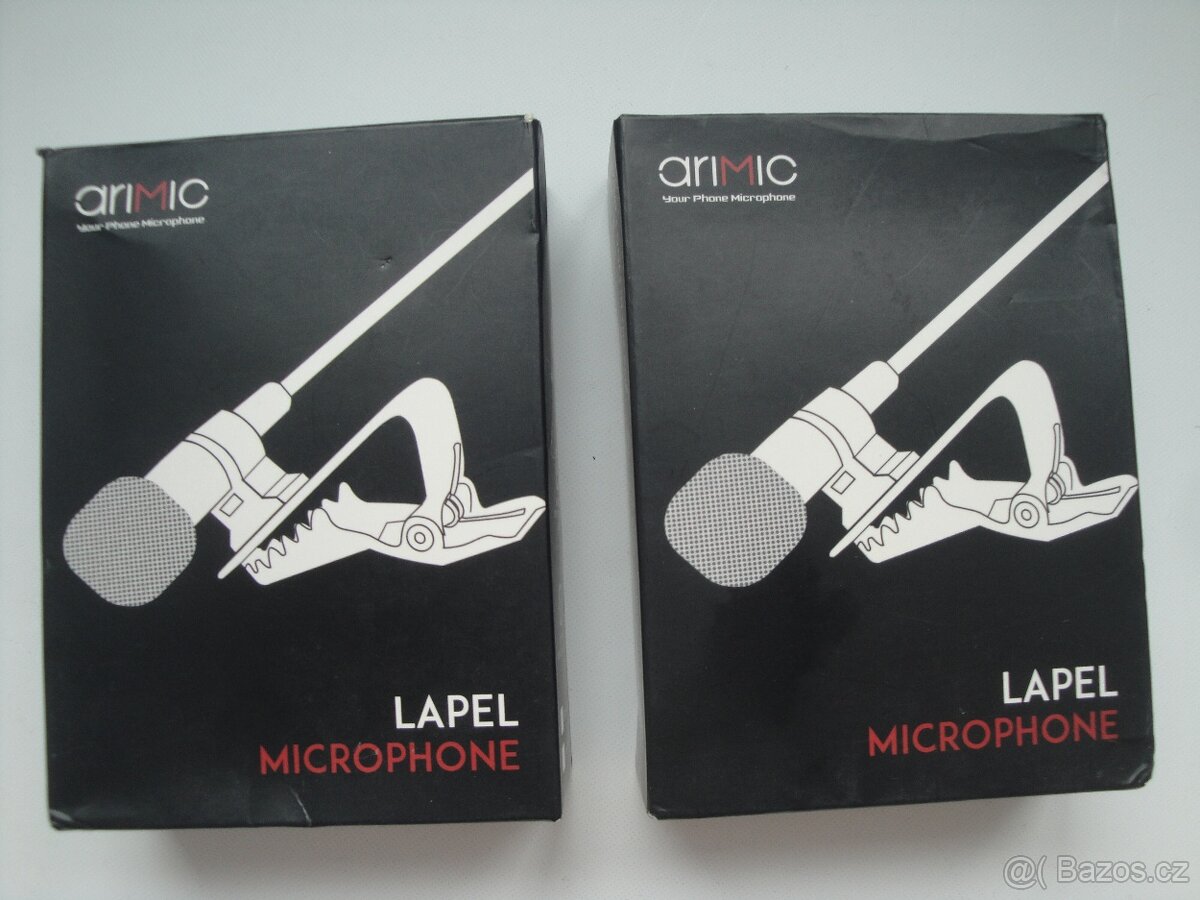 Klipový mikrofon - nový