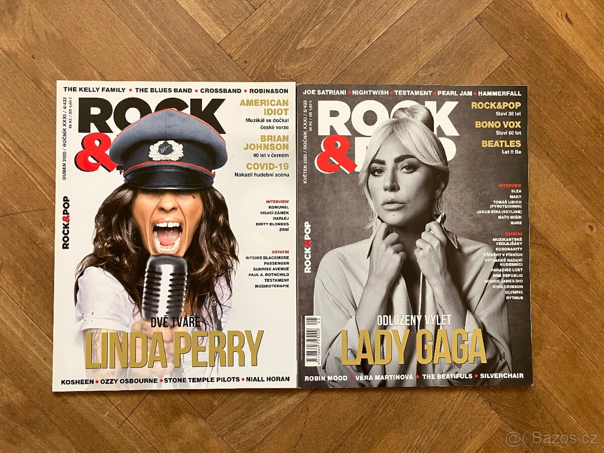 Hudební časopisy Rock & Pop 2020