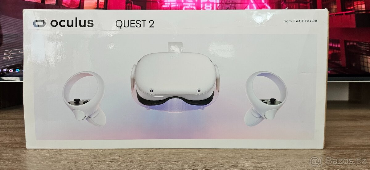 Meta Quest 2 (128GB) - VR brýle - top stav, záruka