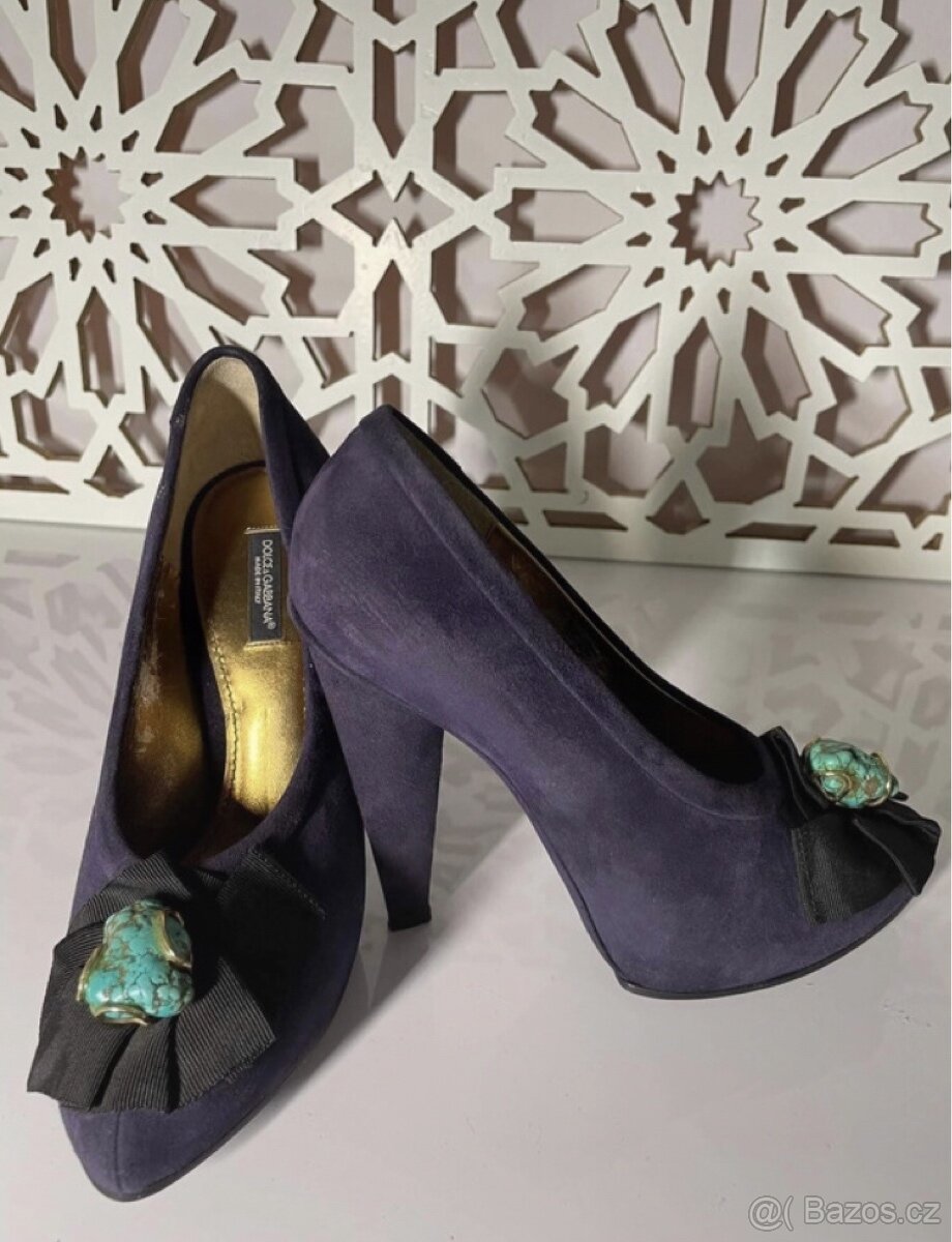 Dolce & Gabbana - lodičky (37EU)